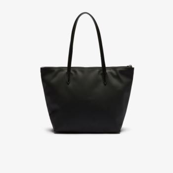 Lacoste L.12.12 Concept Small Zip Tote Bag Dámské - Taška Černé | CZ-QiU69W